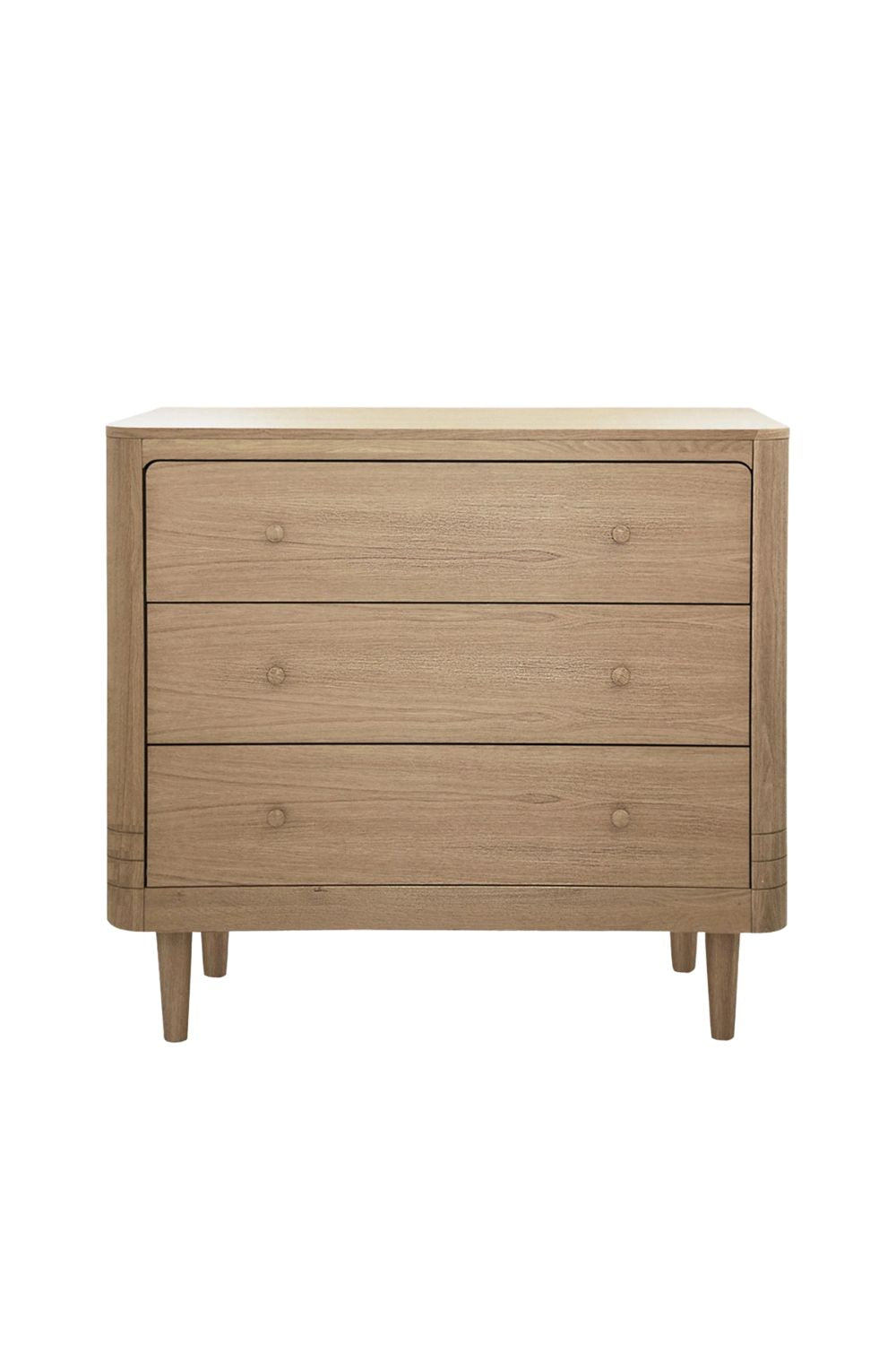 Nature 2.0 Meşe Çocuk Şifonyeri, Açık Ahşap, 100 Cm - 0