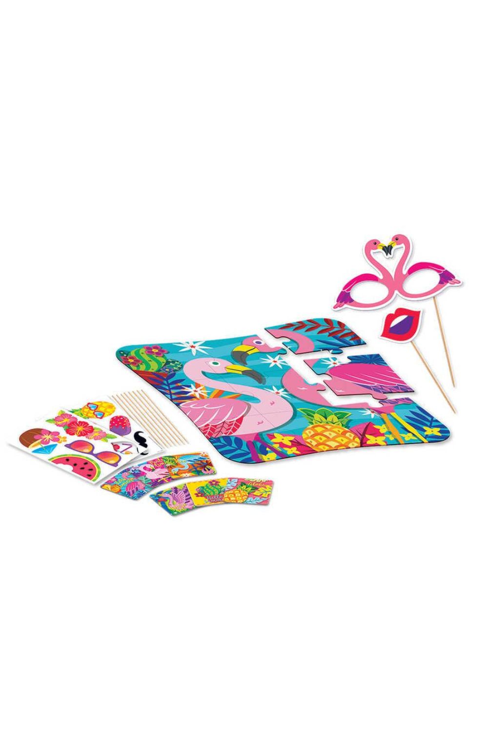 Ar Floor Puzzles Flamingo Aplikasyon Destekli Arttırılmış Gerçeklik Oyunu - 1