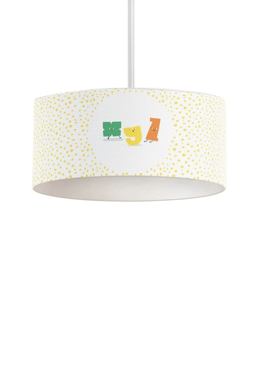 Alphabed Çok Renkli Çocuk Tavan Aydınlatması – 40 Cm - 0