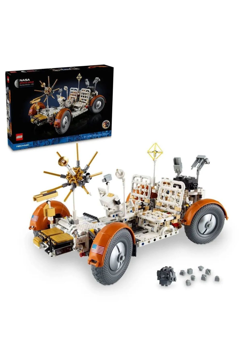 Technic Nasa Apollo Ay Taşıtı Lrv 1913 Parça +18 Yaş - 0