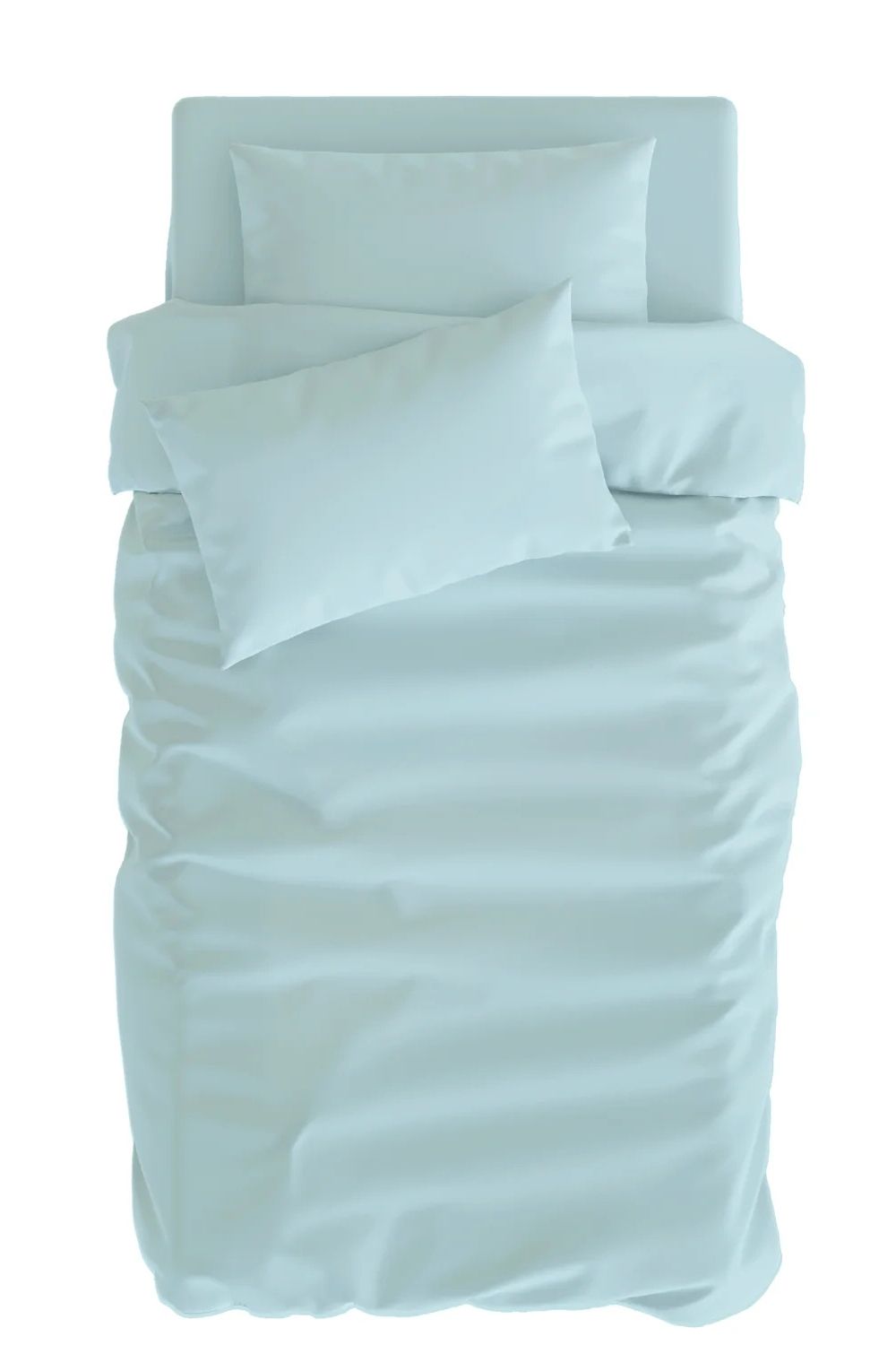 Basics Pamuk Saten Mint Çocuk Nevresim Seti 140x200 Cm - 1