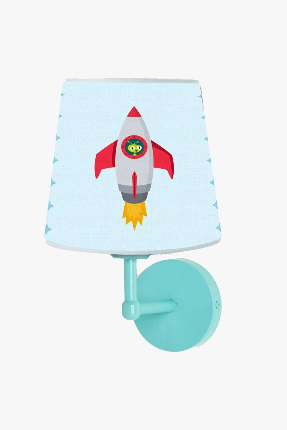 Spacey Aplik Başlığı Mavi - 13.5x16 Cm - 0