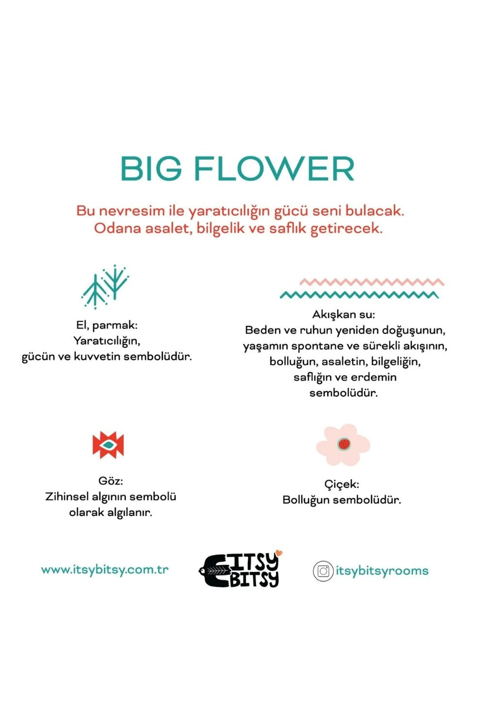 Big Flower Çift Taraflı Pamuk Saten Pembe Çocuk Nevresim Seti 140x200 Cm - 4