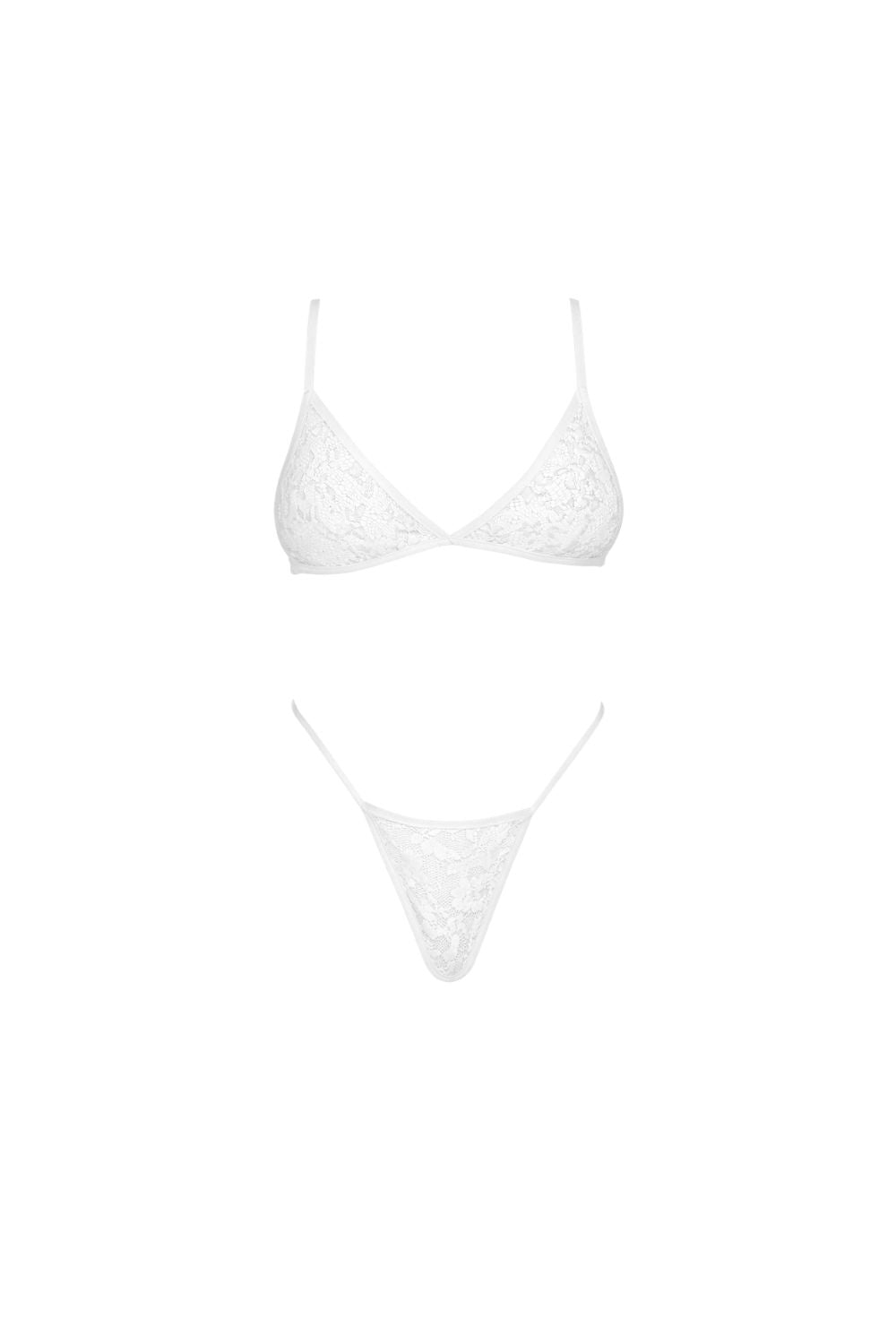Selvya Bra & Bralette & Short & String 4'lü Set - 1
