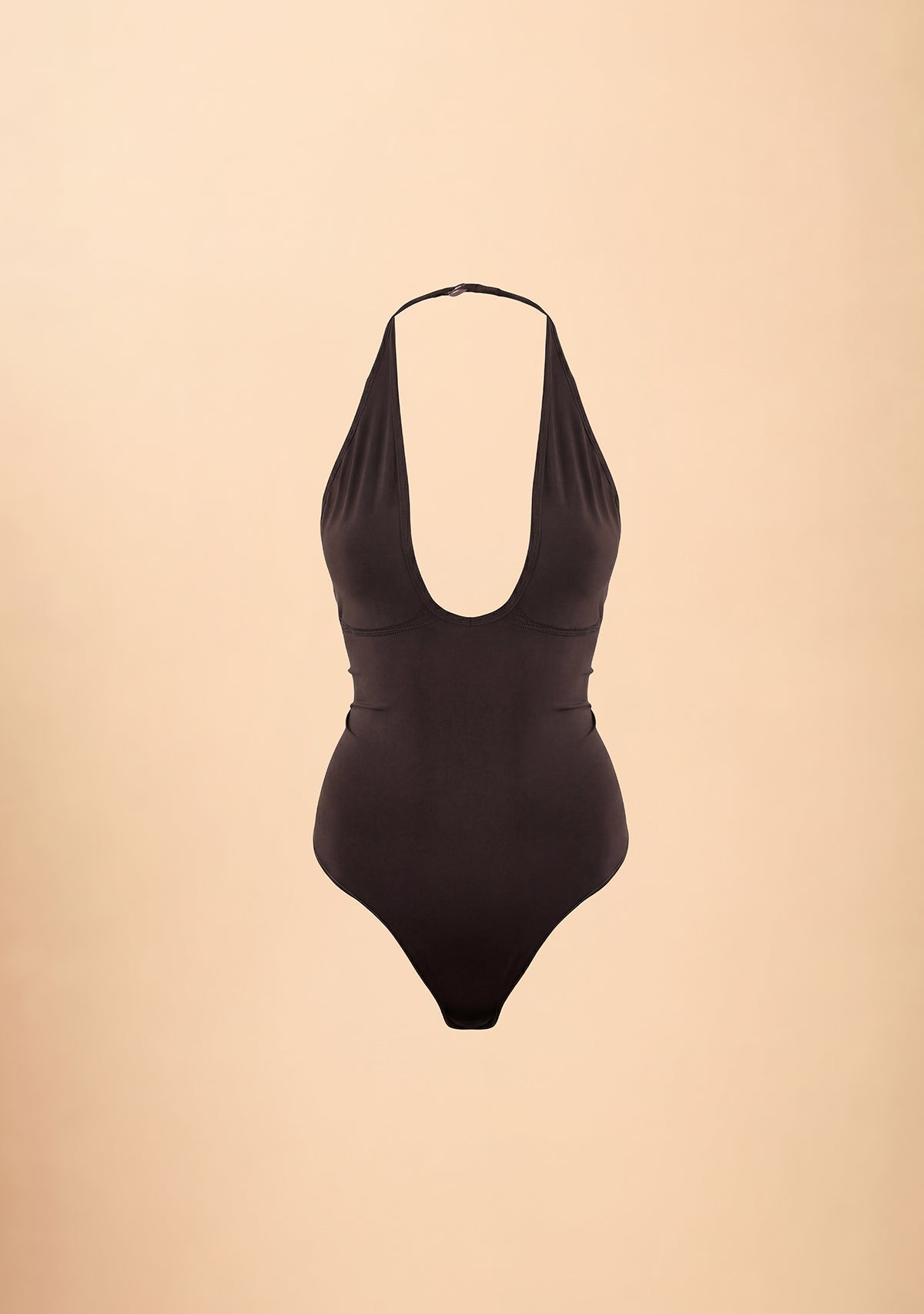 Derin U Yaka Seamless Bodysuit - 0