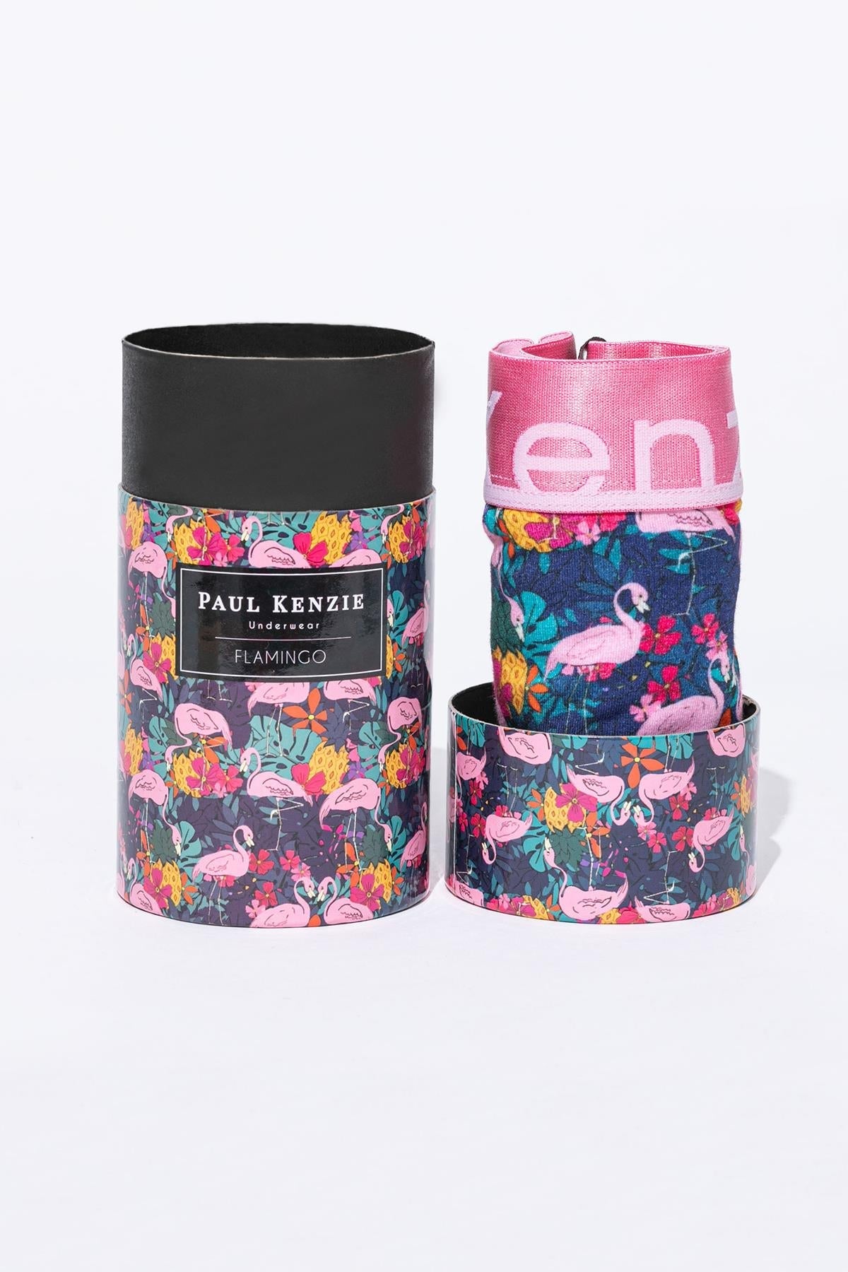 Unique Effect Desenli Erkek Boxer Flamingo - 0
