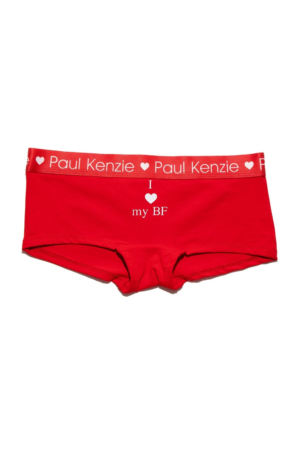 Valentine Collection Kadın Boyshort Külot I Love My Gf/Bf - 0