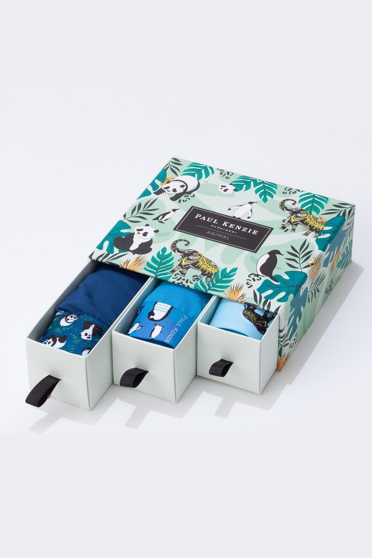Comfort Flex 3'lü Erkek Boxer Animal - 1