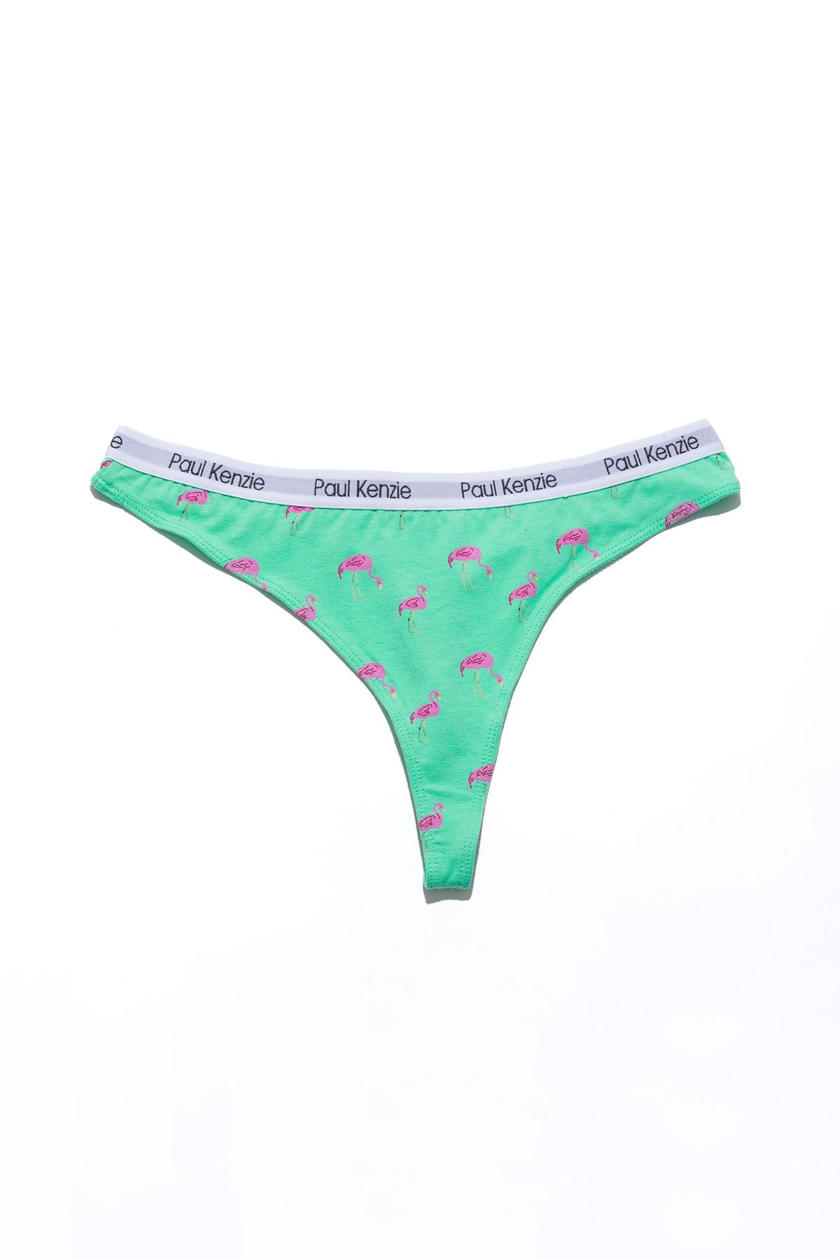 Couple Collection Desenli Kadın String Külot, Pink Birdy - 0