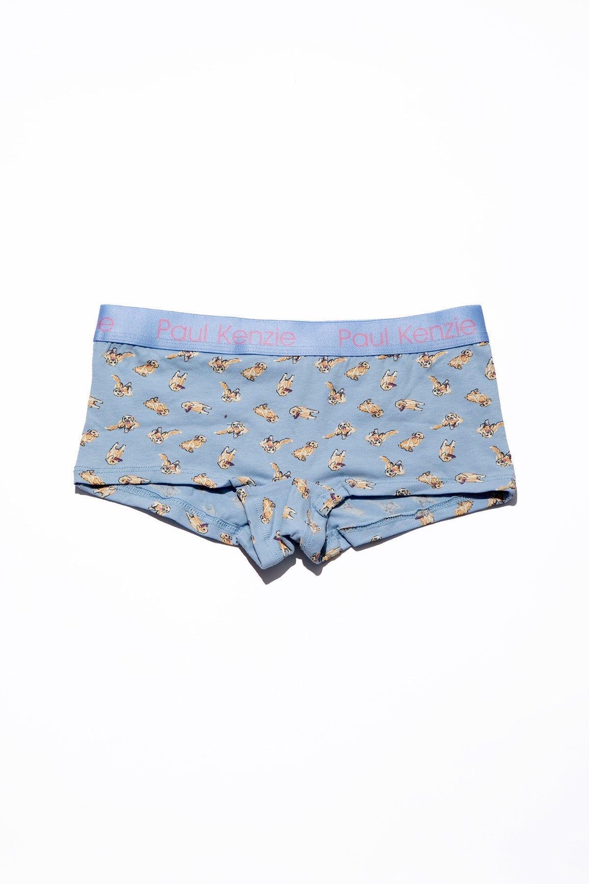Desenli Kadın Boyshort Külot, Poppy - 0