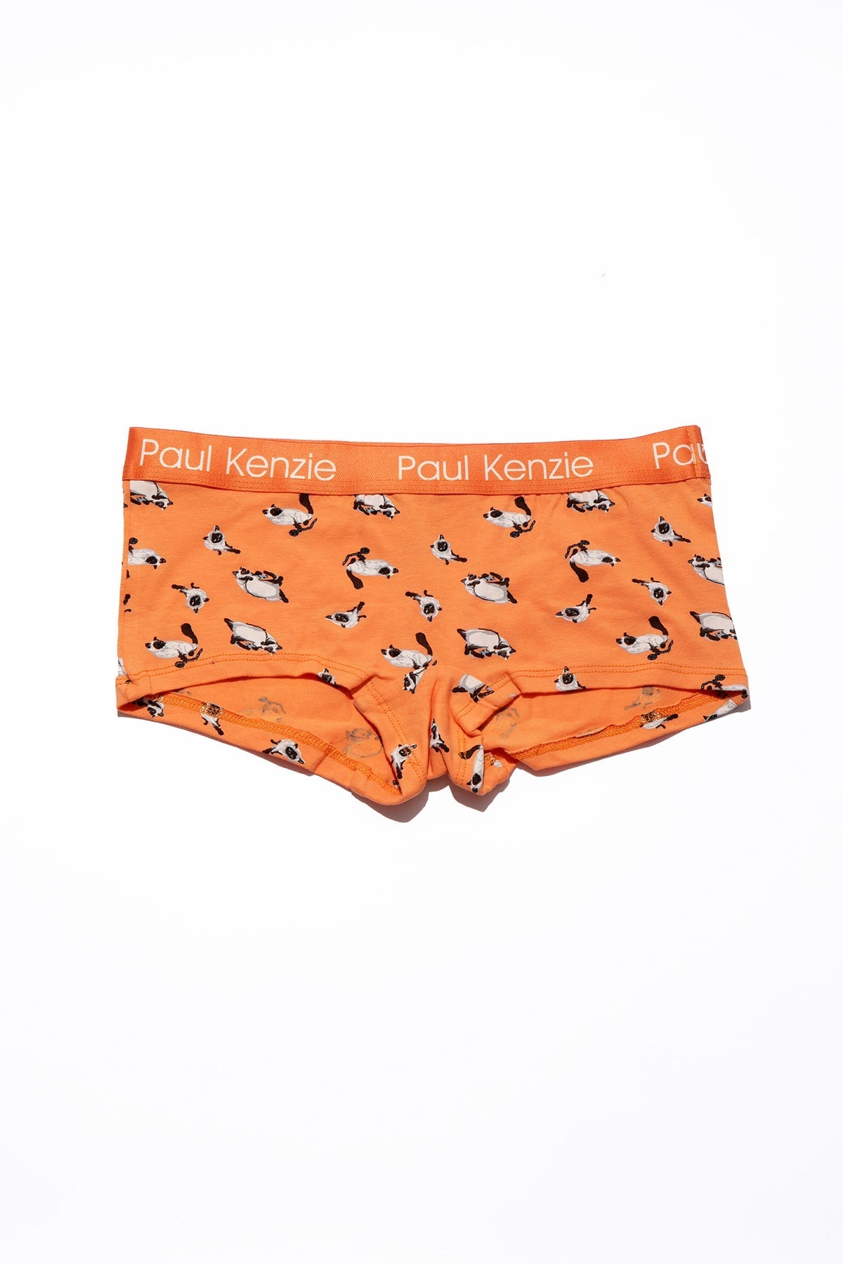 Desenli Kadın Boyshort Külot, Siyam - 0