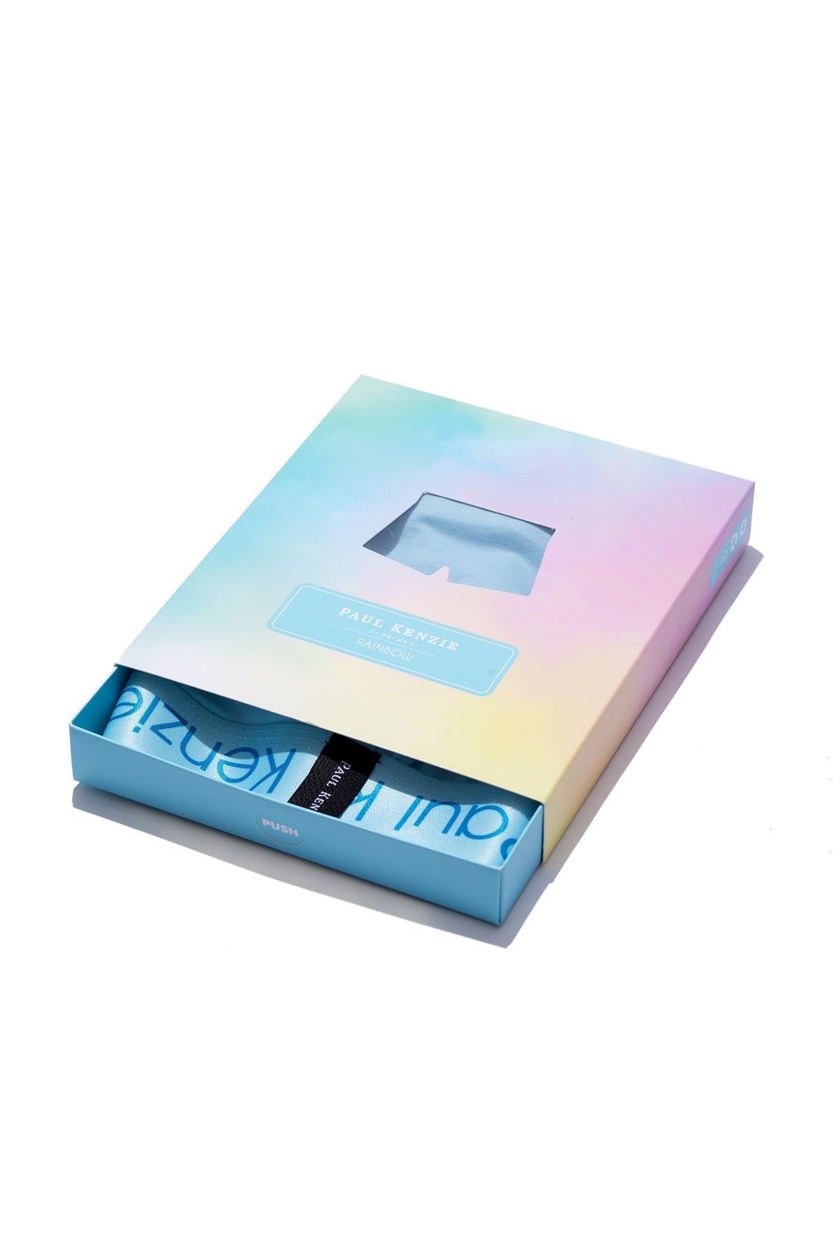 Erkek Trunk Boxer, Rainbow 4 Açık Mavi - 1