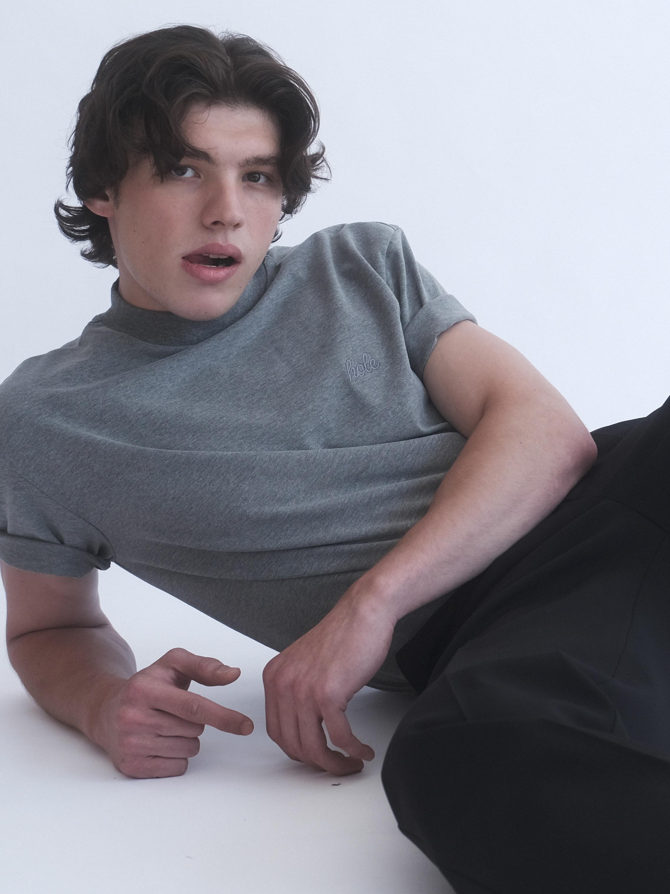 Alvin Gri Basic T-Shirt - 2