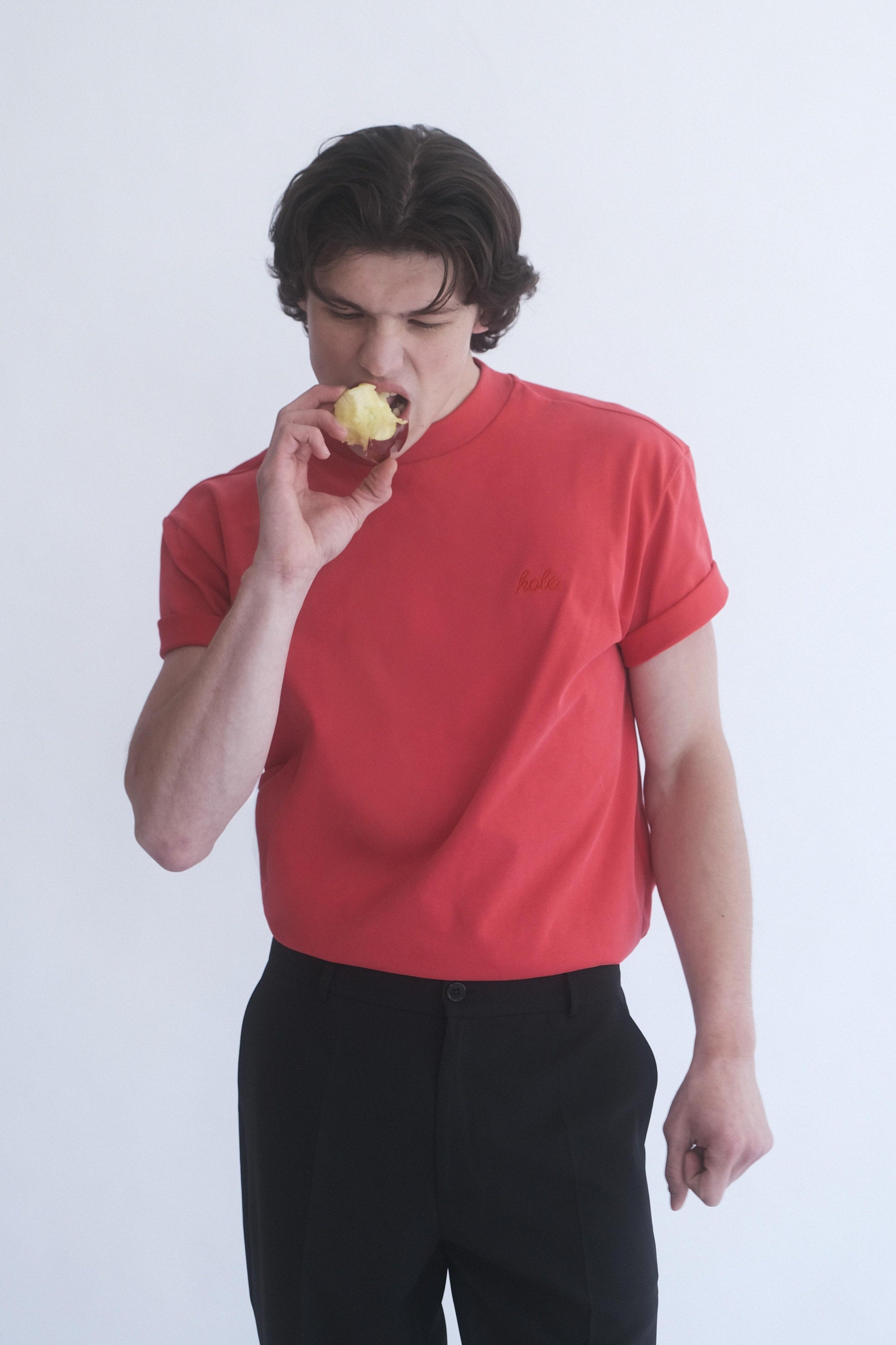 Alvin Kırmızı Basic T-Shirt - 0