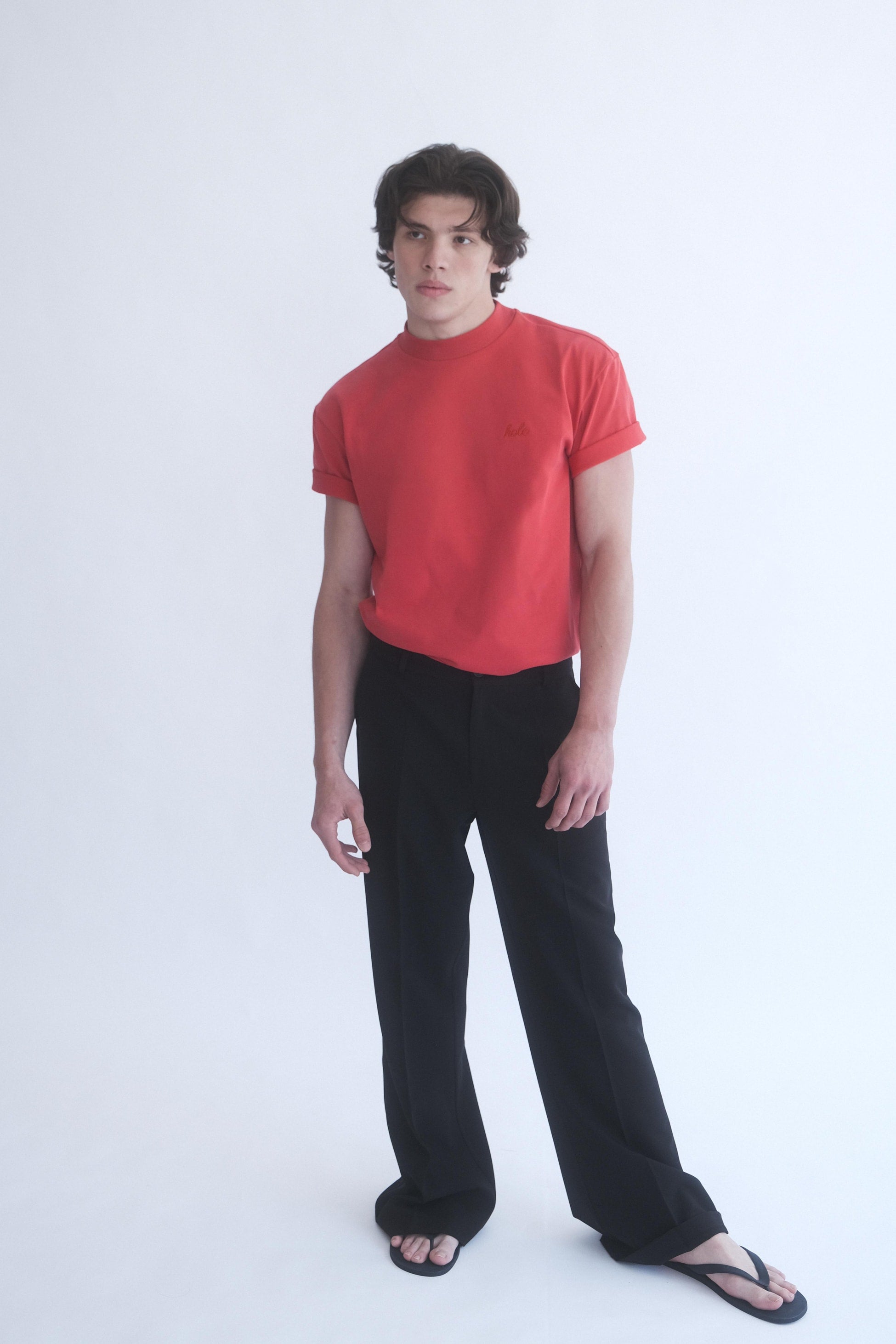 Alvin Kırmızı Basic T-Shirt - 1