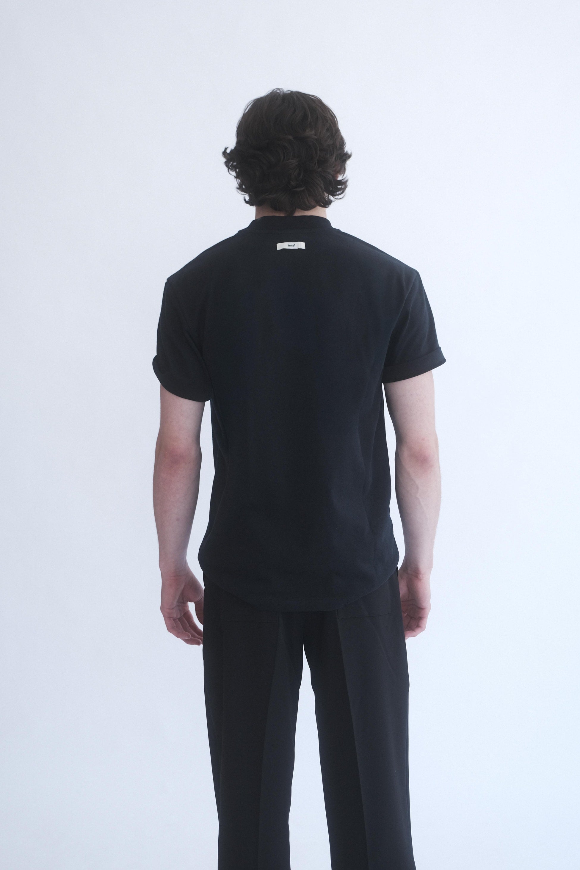 Alvin Siyah Basic T-Shirt - 5