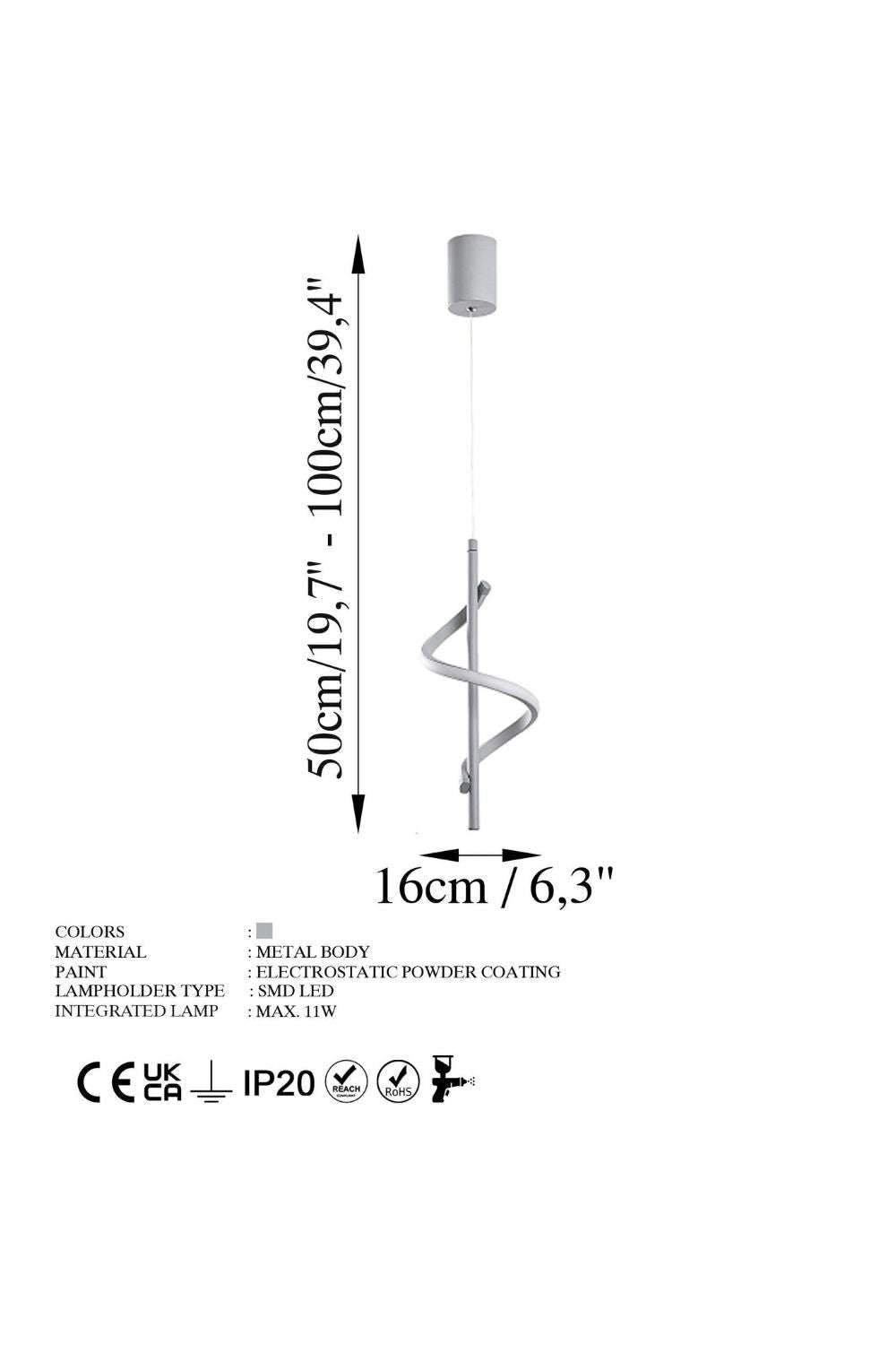 Jasminara 13520 Led Sarkıt Aydınlatma - 5