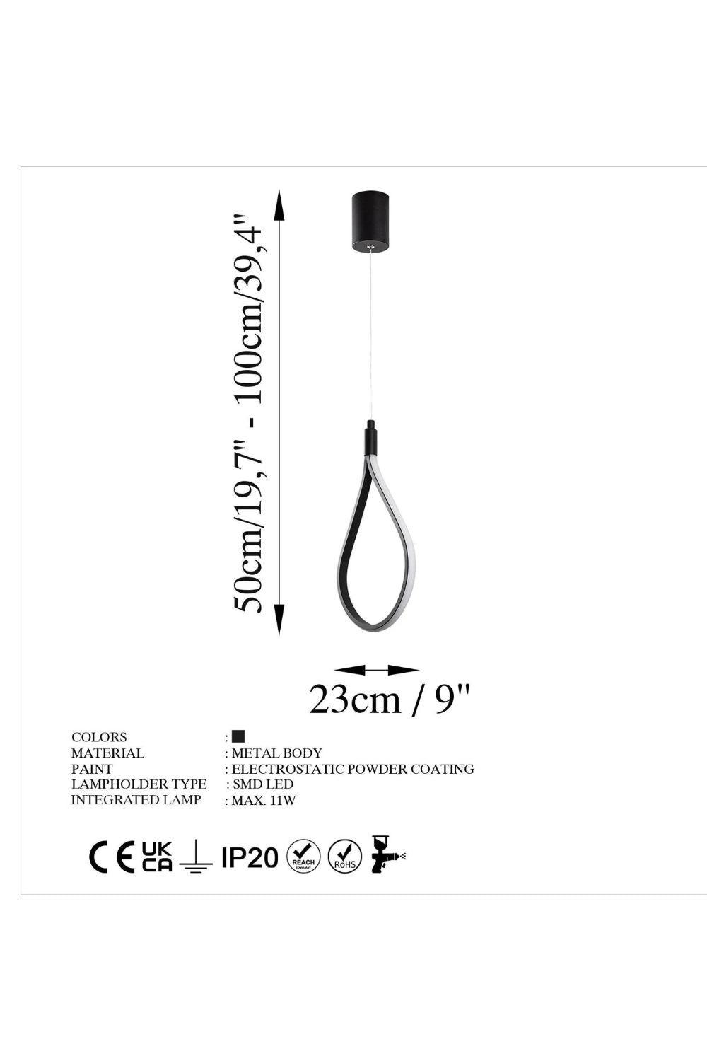 Raven 13537 Led Sarkıt Aydınlatma - 5