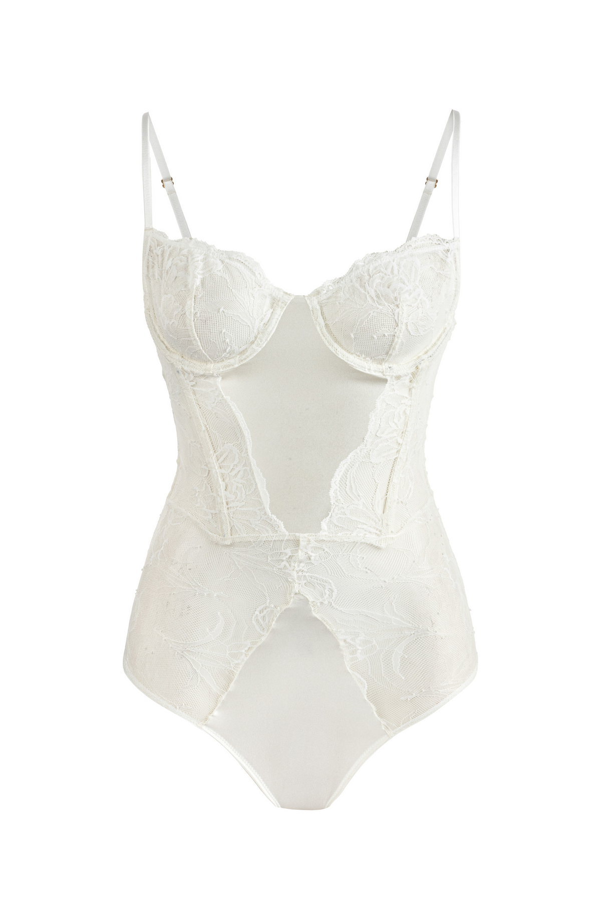 Calista Dantel Detaylı Bodysuit - 0