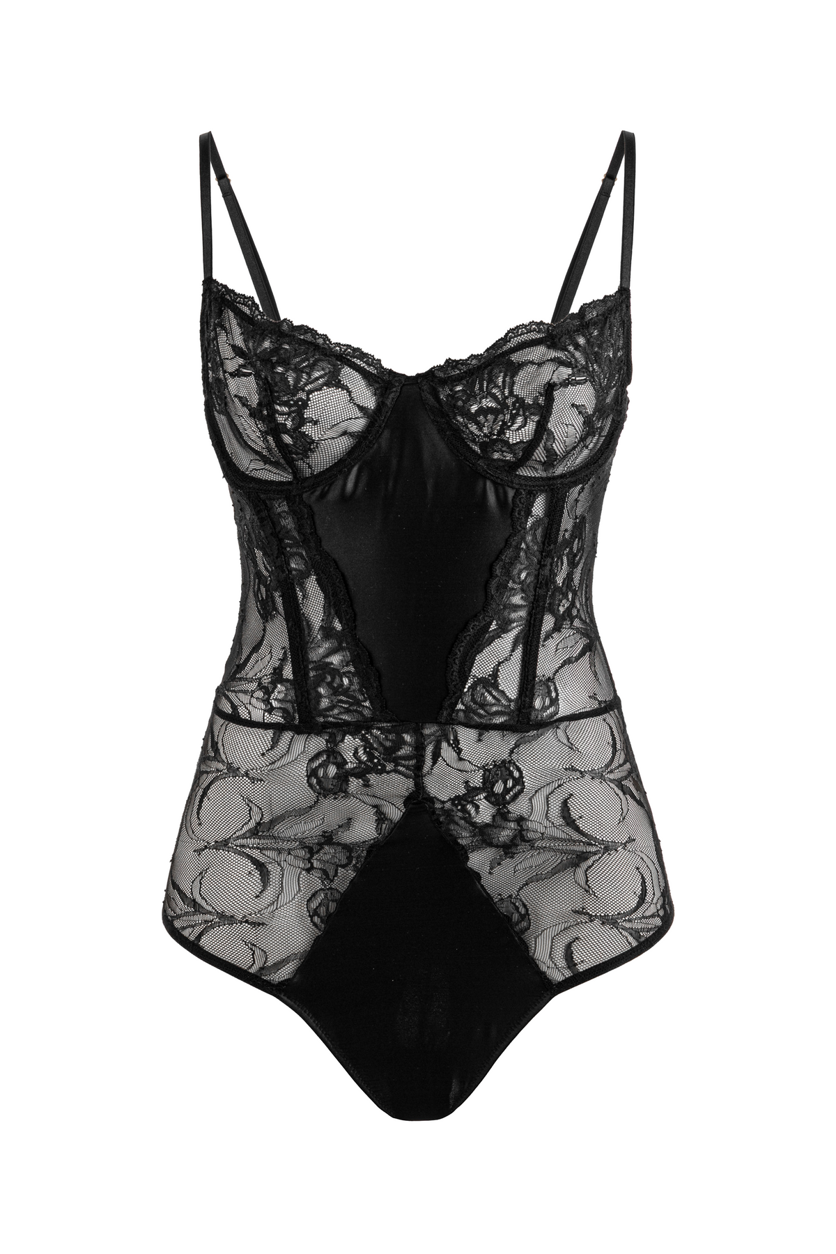 Calista Dantel Detaylı Bodysuit - 2