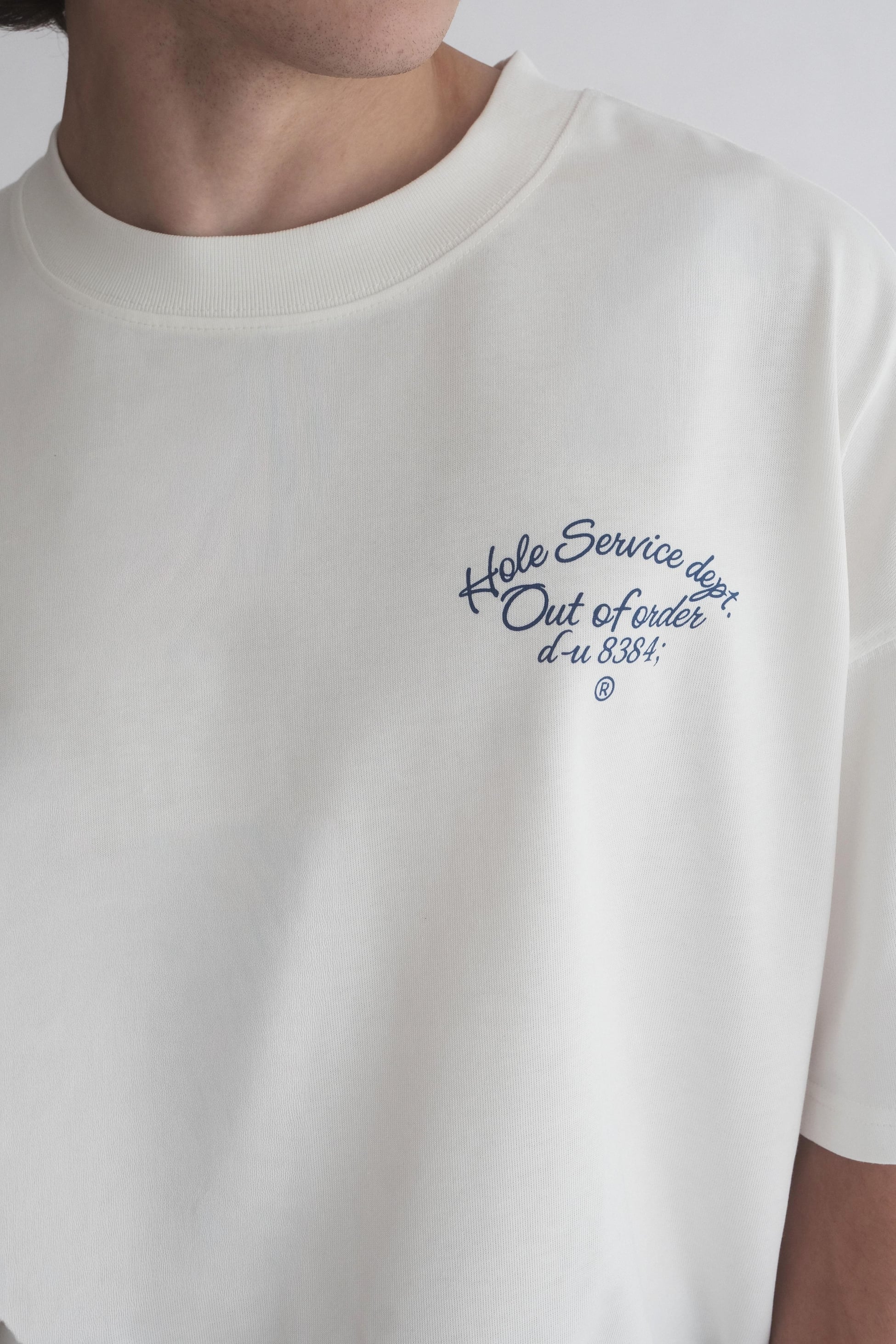 Hole Service Dept. Oversize T-Shirt - 3
