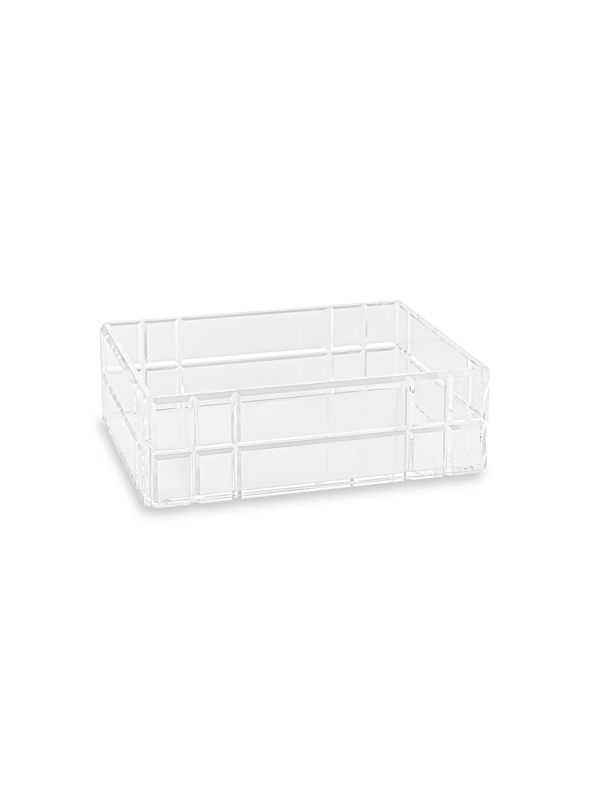 Qbella Kristal Kesim Organizer, Large, Şeffaf - 0