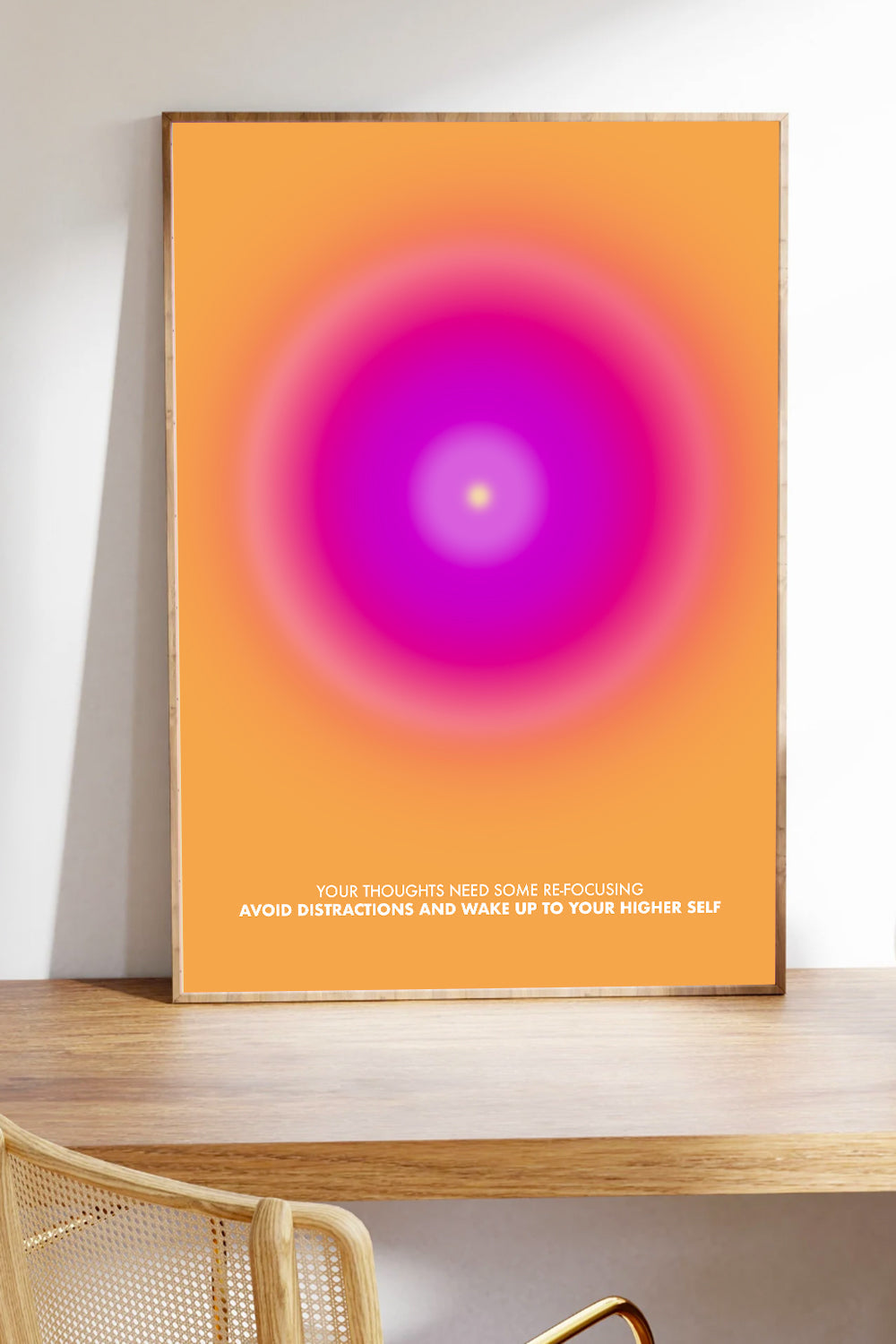 Motivasyon Posteri | Odaklan Ve Dikkatini Yeniden Topla | Focus Poster Serisi | Dekoratif Duvar Posteri - 5
