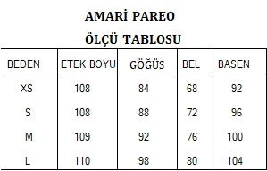 Deniz Yıldızı Detaylı Pareo Etek — Beyaz - 5
