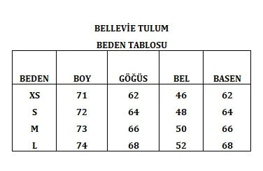 Bellevie Uzun Kollu Şortlu Tulum - 4
