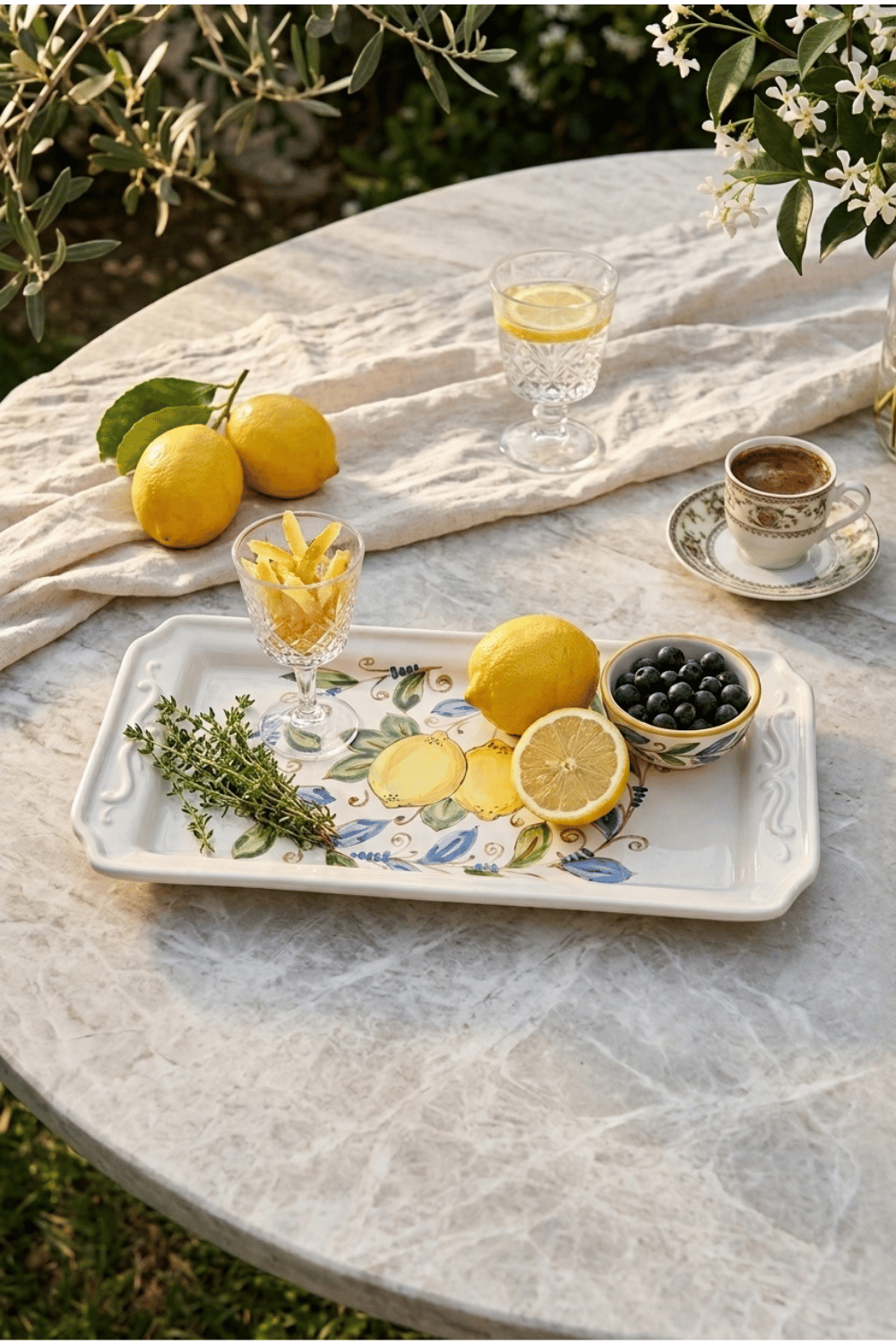 Capri Lemon Sunum Tabağı - 0