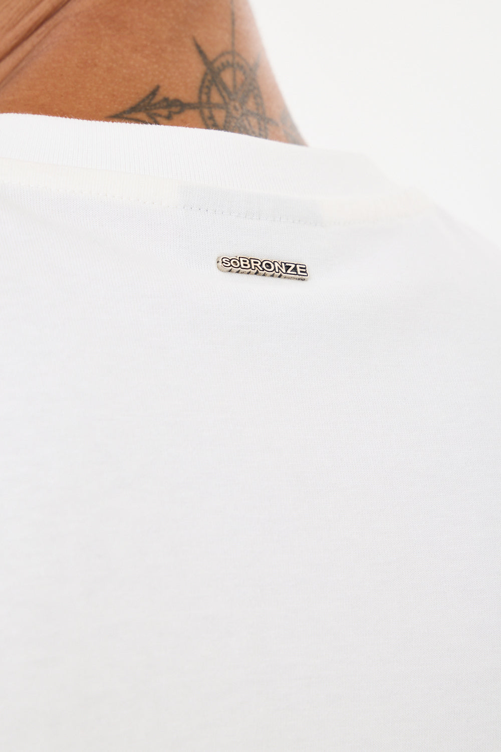 Off White Rivet Taşlı Comfort T-Shirt - 5