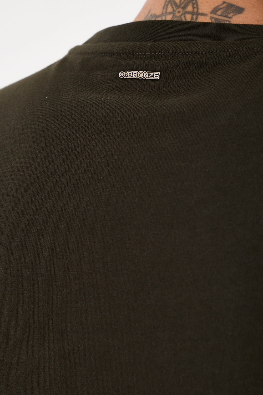 Dark Green Glow Puff Comfort T-Shirt - 5