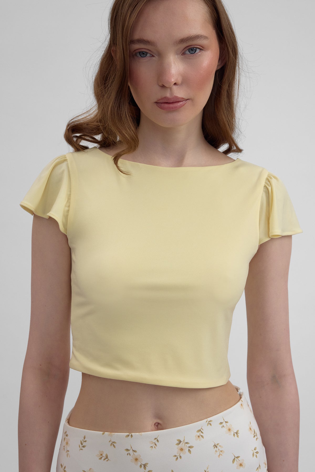 Destina Bluz Pastel Sarı - 4