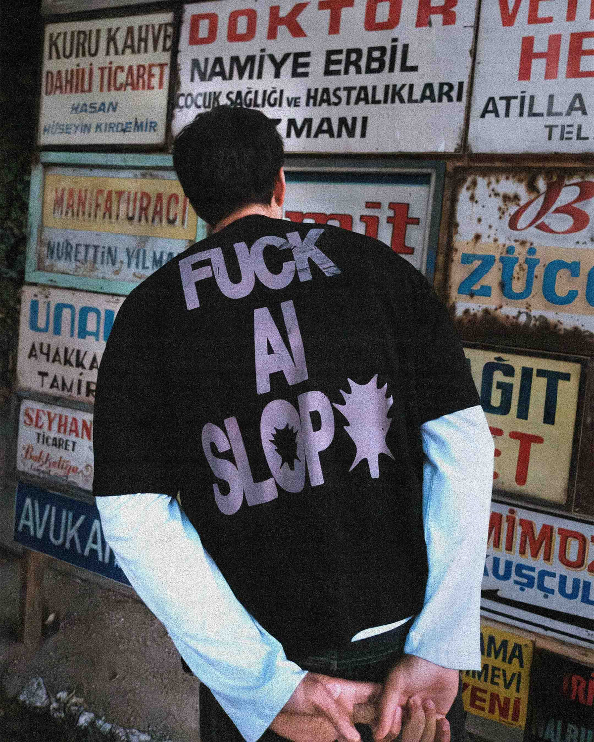 Ai Slop Boxy Fit Tişört - 2