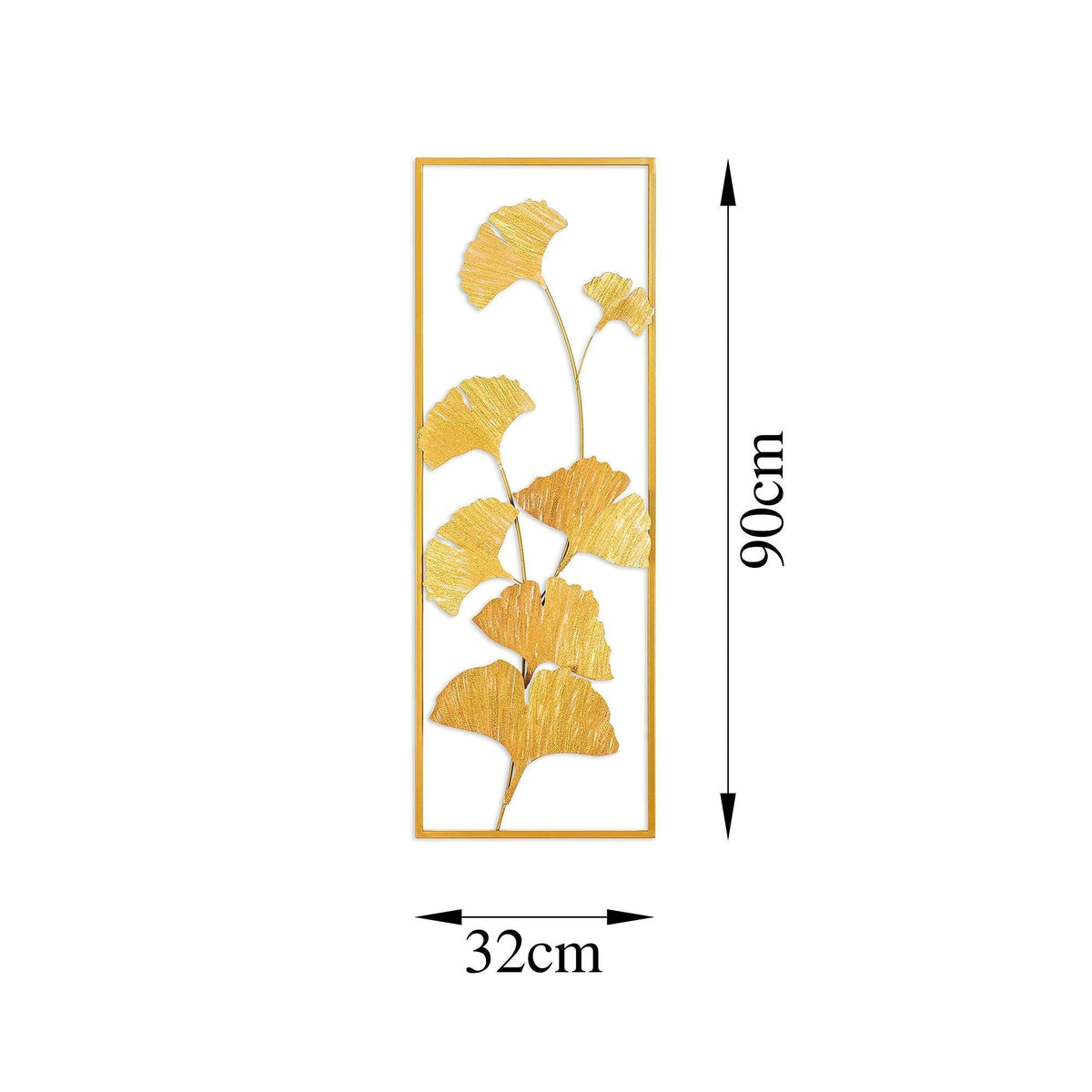 Dekoratif Metal Duvar Tablosu - 32x90 cm - 6