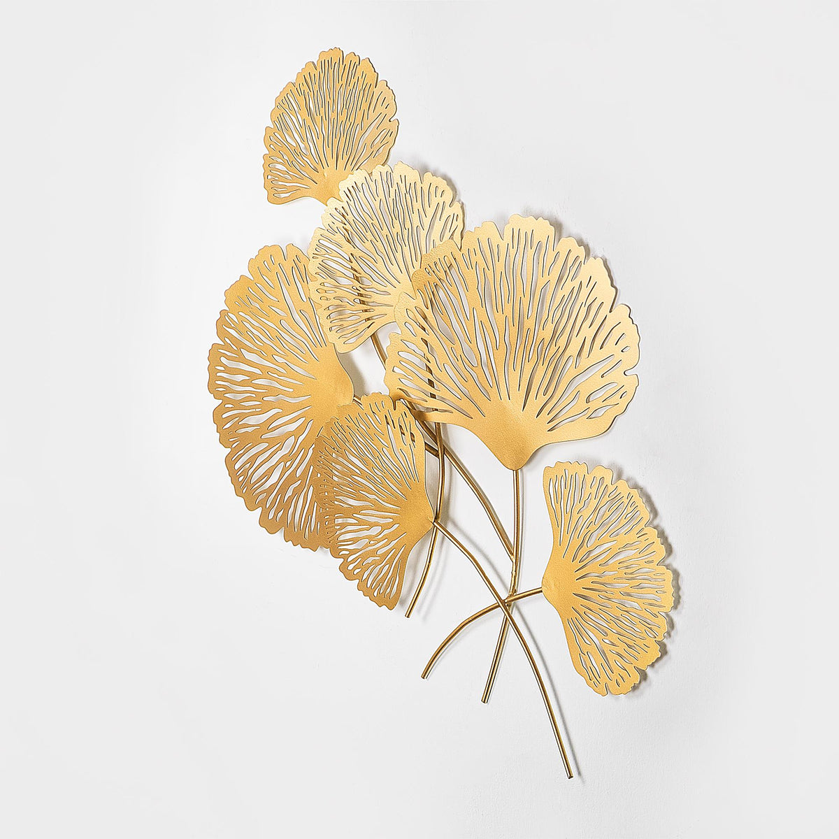 Dekoratif Metal Duvar Tablosu, Altın Rengi - 58x75 cm - 5