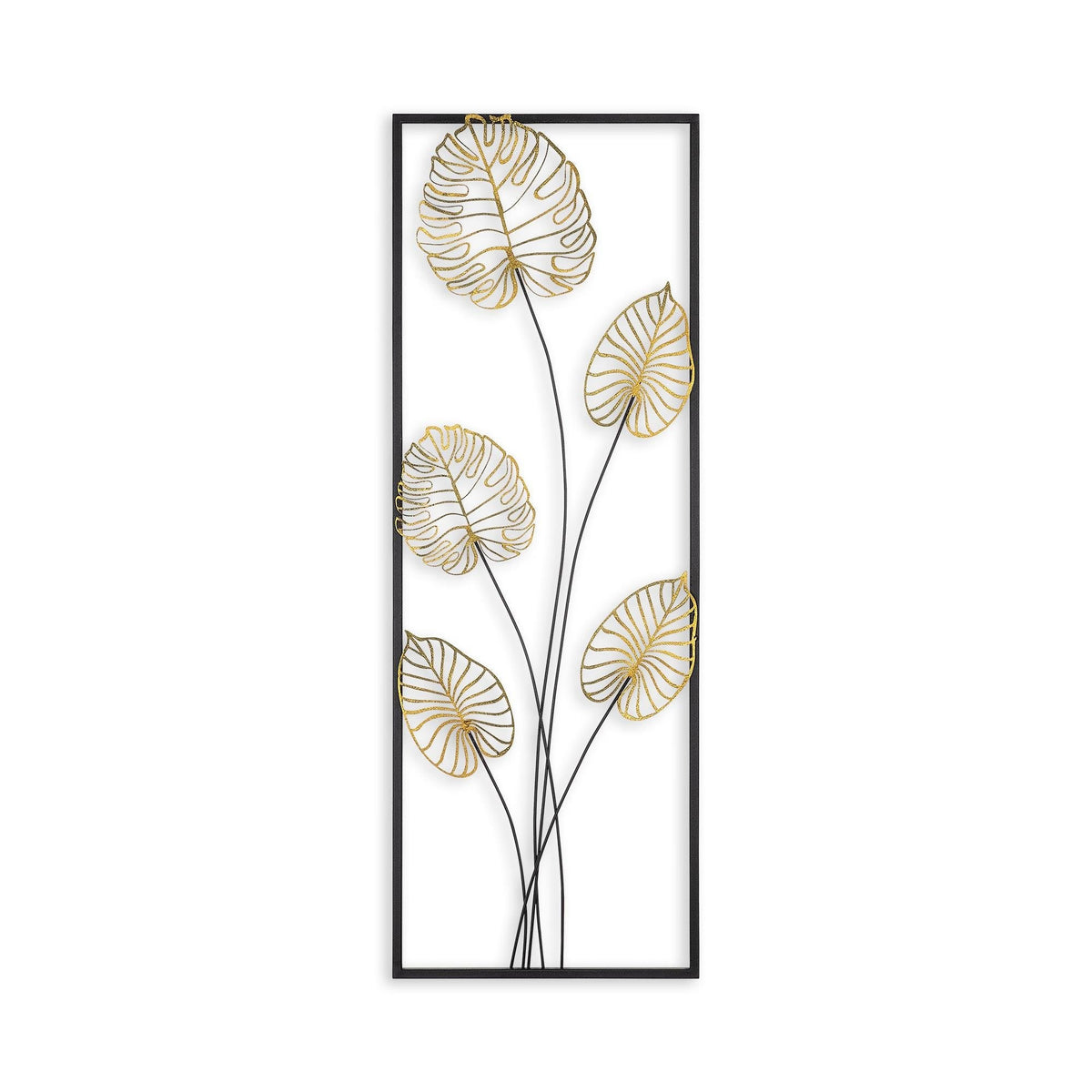 Dekoratif Metal Duvar Tablosu - 32x90 cm - 5