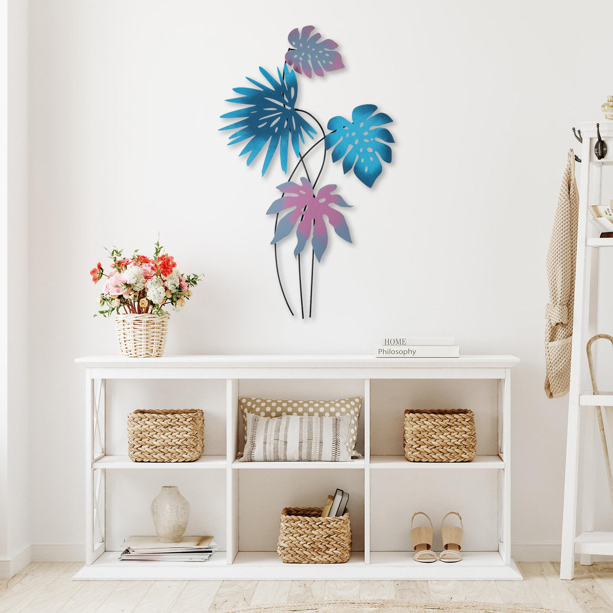 Dekoratif Metal Duvar Tablosu - 69x113 cm - 0