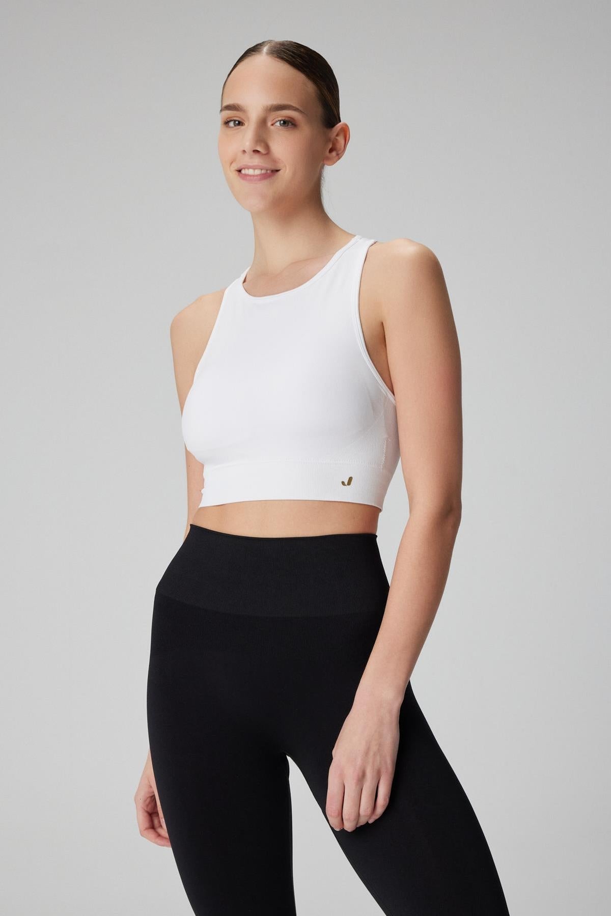 Vella Racerback Konfor Bralet - Beyaz - 0