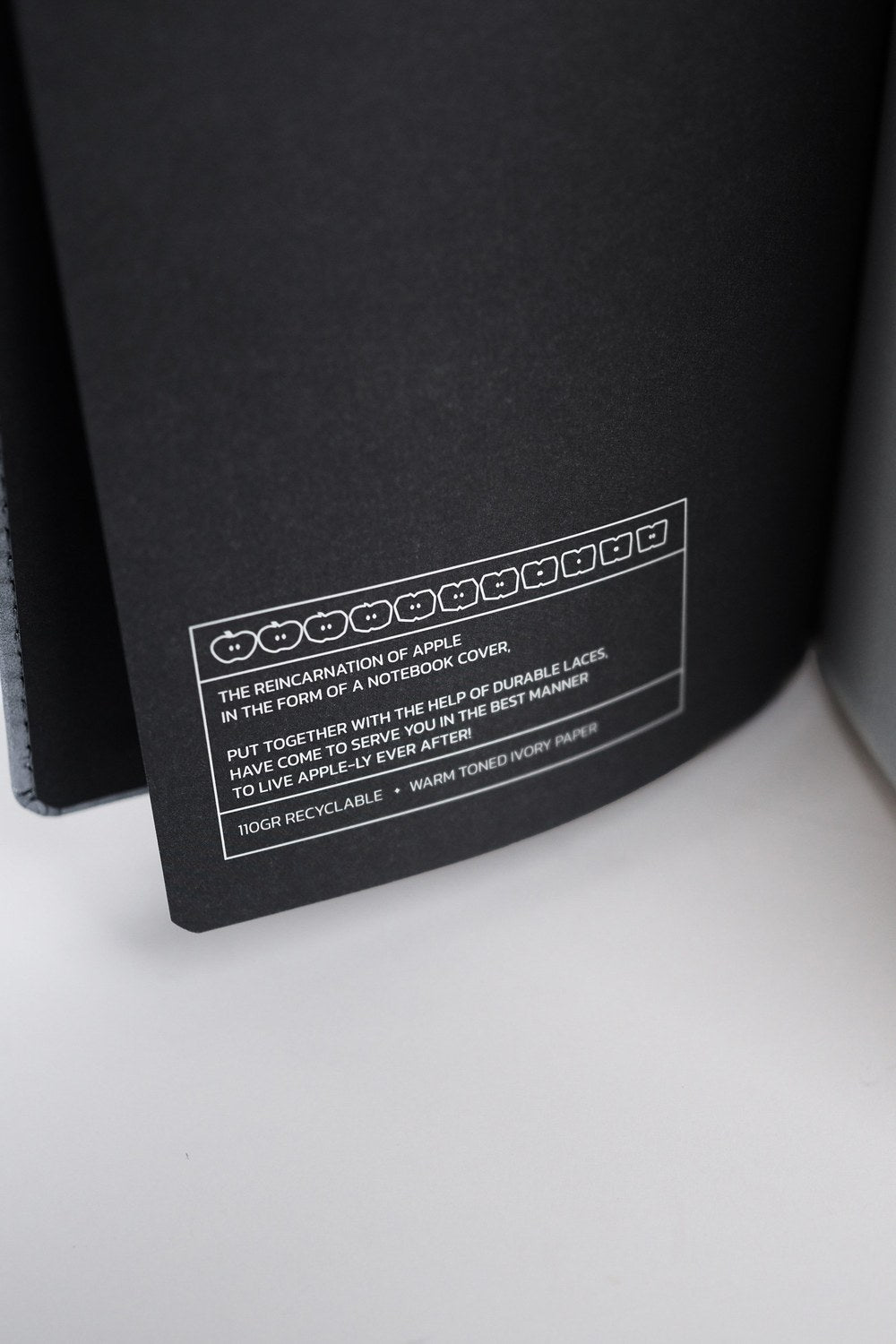 Elma Derisi Kapaklı Mini Defter, A6 - 4