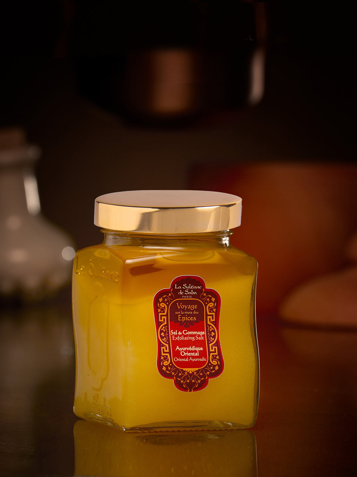 Amber, Vanilya ve Paçuli Tuzlu Peeling - 1