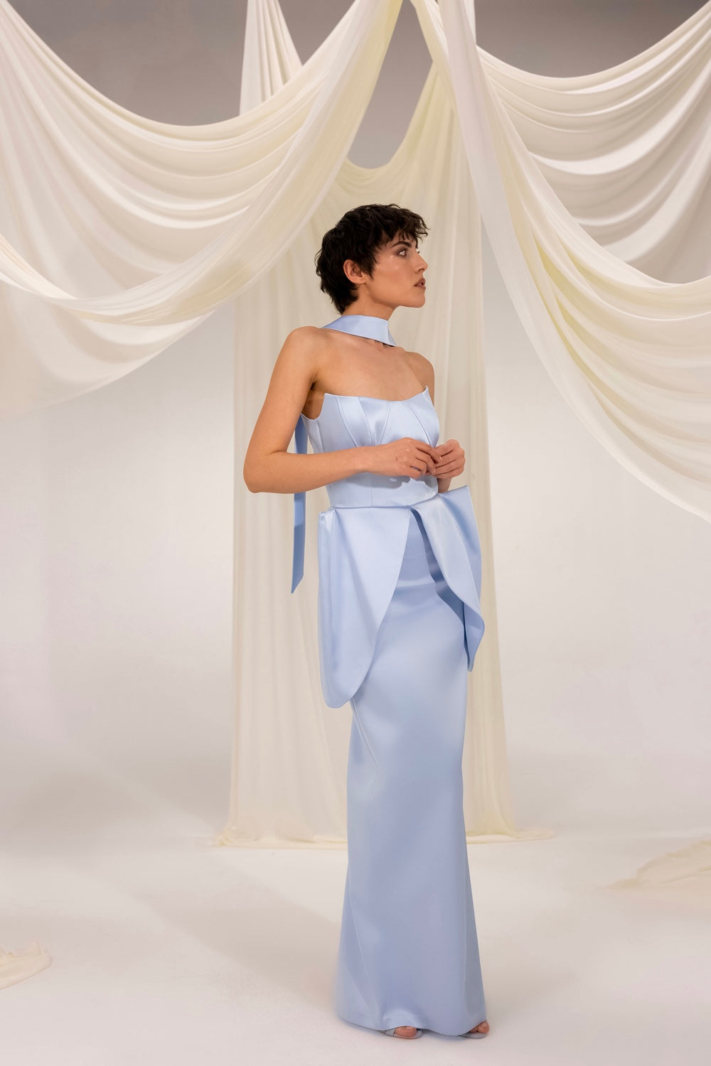 Francesca Maxi Elbise, BEBEK MAVİSİ - 1
