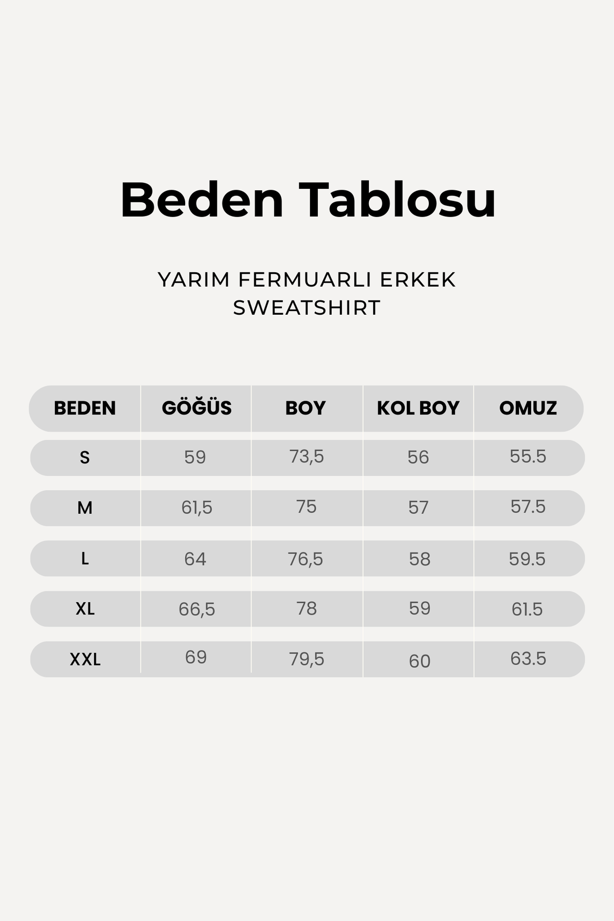 Yarım Fermuarlı Erkek Sweatshirt, Lacivert - 3