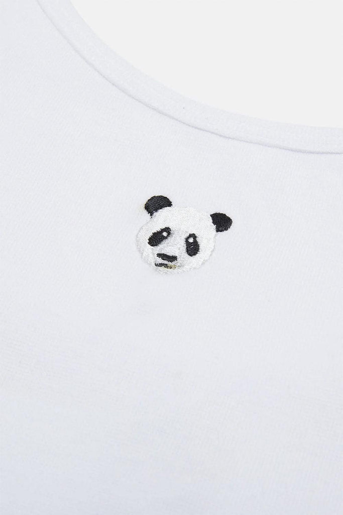 WWF Market | Panda Crop Atlet - Beyaz 3 | Milagron
