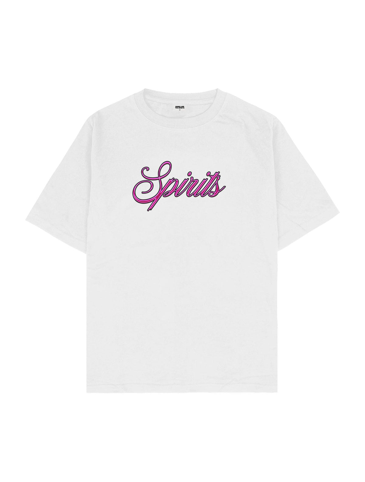 Pink Logo Oversize Tişört