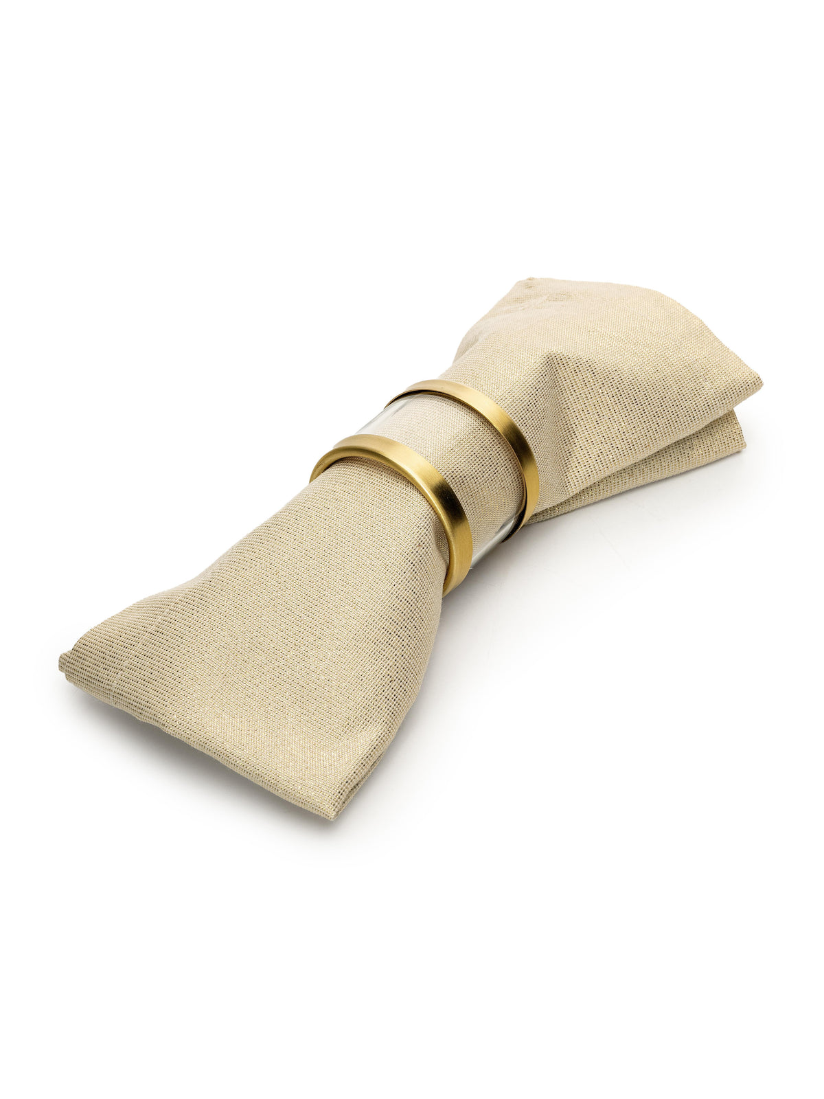 Memonza-Pipe Pirinç Peçete Sofra Halkası-Sunum Aksesuarları-2-Milagron.com
