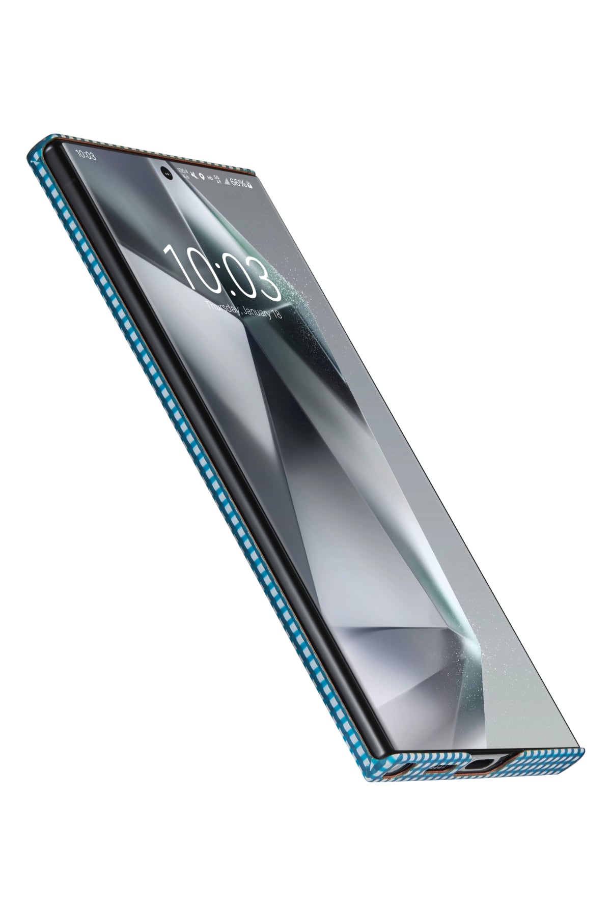 Ice Sea Samsung Galaxy S24 Ultra Kılıf Magsafe Uyumlu 1500D Aramid Fiber