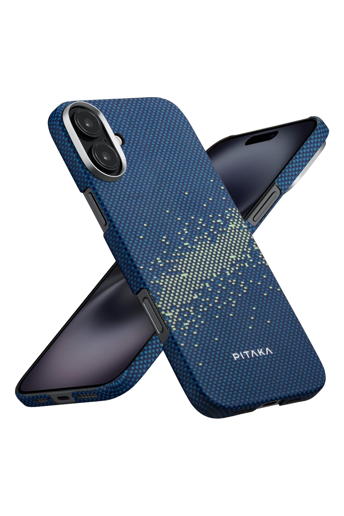 Starpeak Iphone 16 Plus Magsafe Uyumlu Aramid Fiber Kılıf Milky Way Galaxy