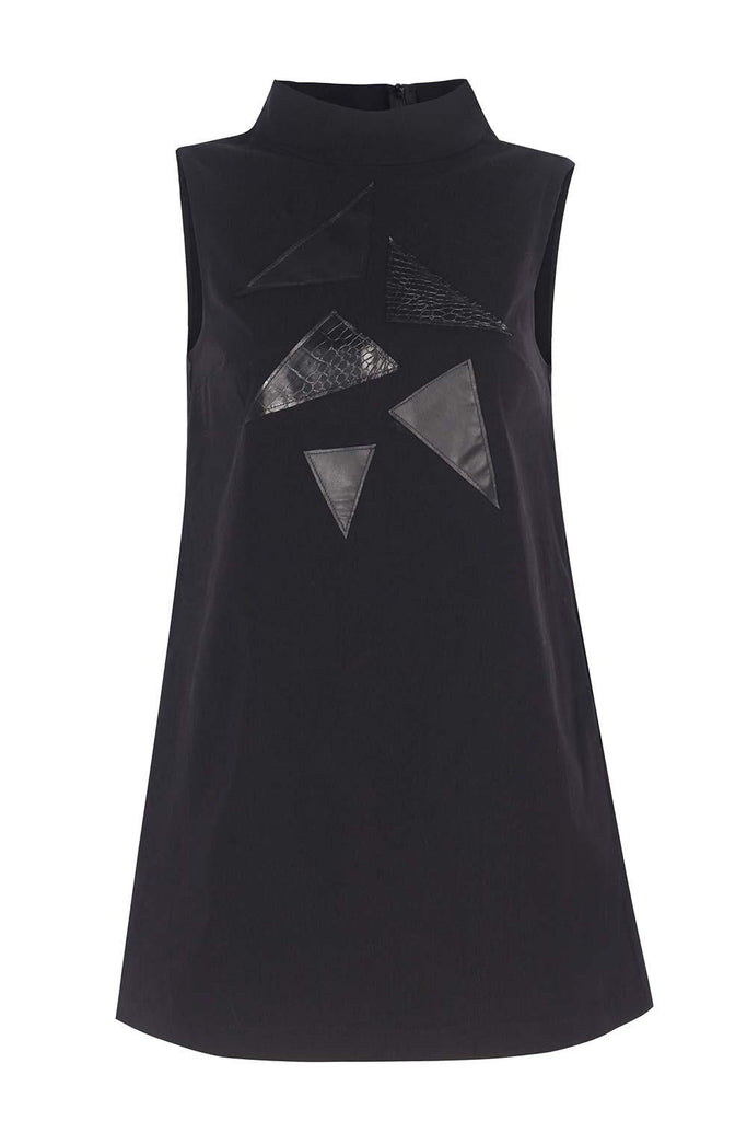 Mirimalist | Piton Triangle Mini Dress | Milagron