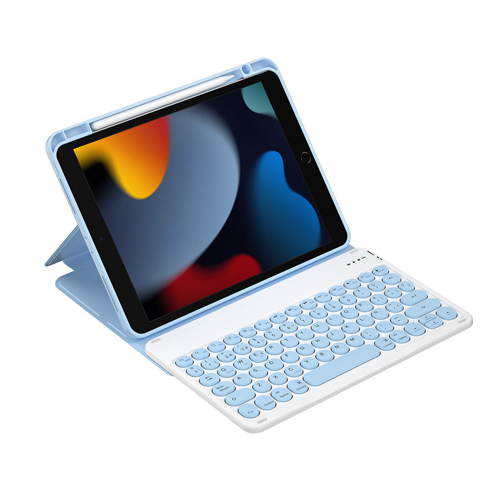 Protective Gizli Kalem Bölmeli Klavyeli Ipad Kılıfı
